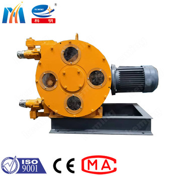 Spray Of Cement Mortar Concrete Hose Pump Fine Aggregate For Chemical