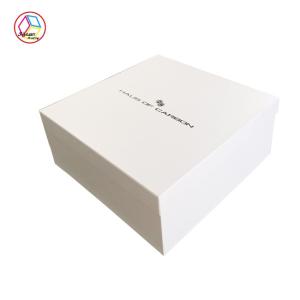 Quality White Square Jewelry Paper Gift Box , Antique Marble Jewelry Box wholesale