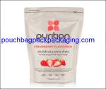 Stand up pouch, Aluminum Foil Protein Powder Bag Dried Snack Packaging