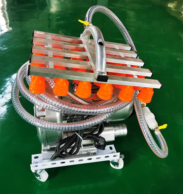 Customizable Capacity Vacuum Egg Lifter 30 Eggs/Batch 304 Stainless Steel