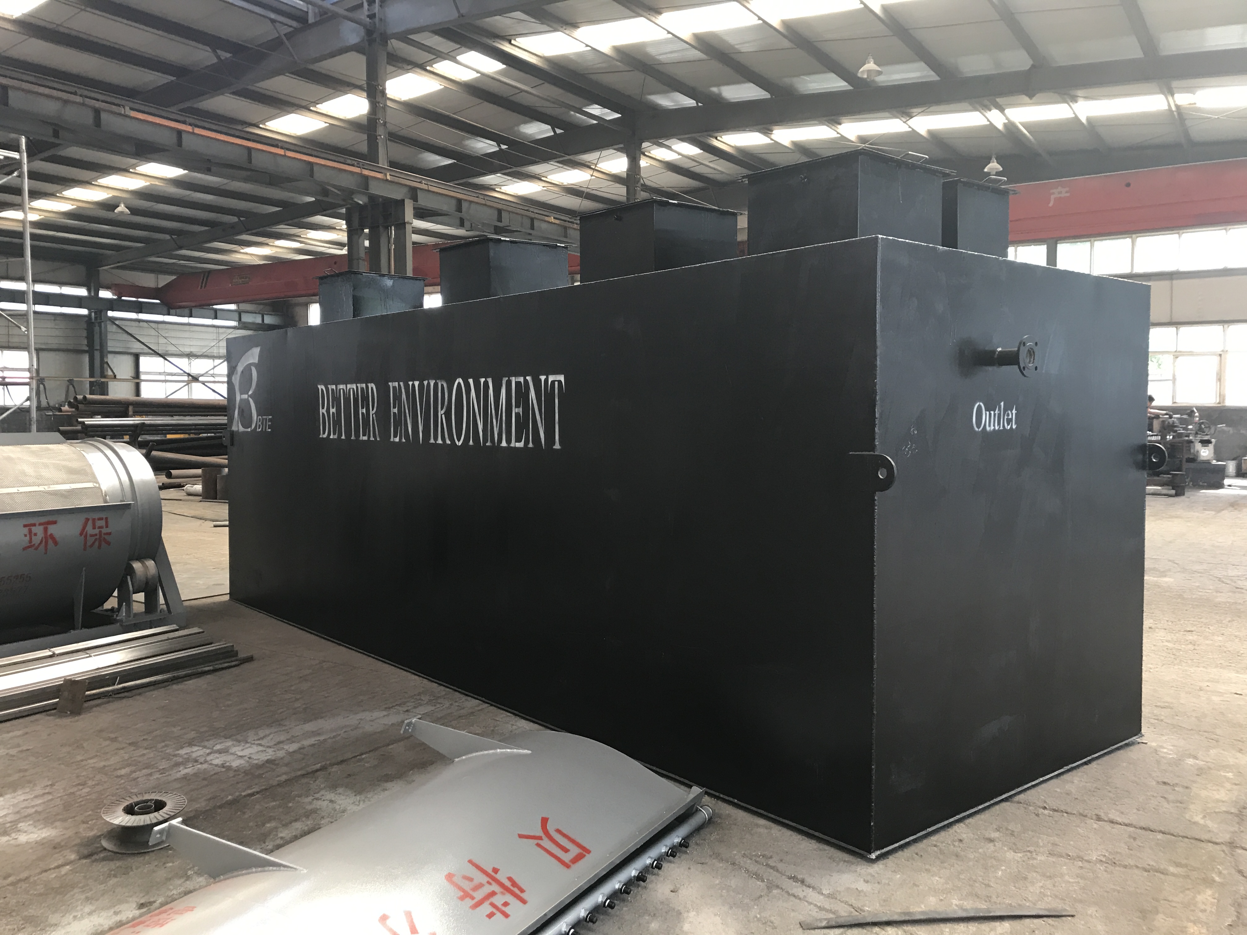 Gear Core Components Small Waste Water Treatment Plant with Video Outgoing-Inspection