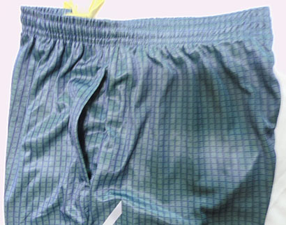 Various Sizes Blue Knitting Fabric Interlock Mens Jogging Shorts For Yoga
