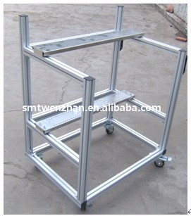 Stainless Steel SMT Feeder Carts YAMAHA YS YV Feeder Storage Cart