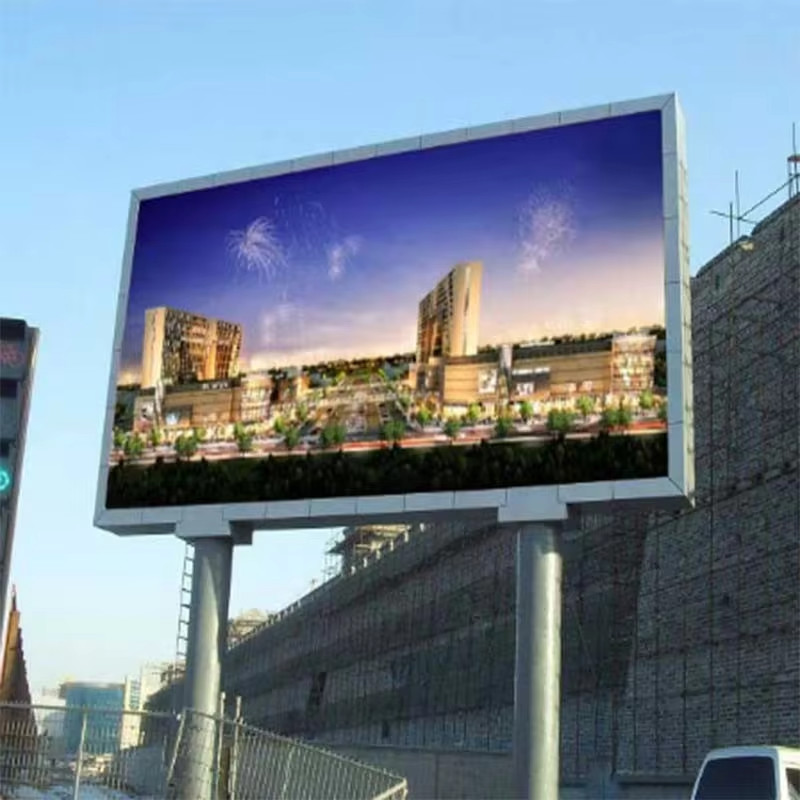 P10 Outdoor LED Advertising Screen with 10mm Pixel Pitch and 10%-85% Operating Humidity