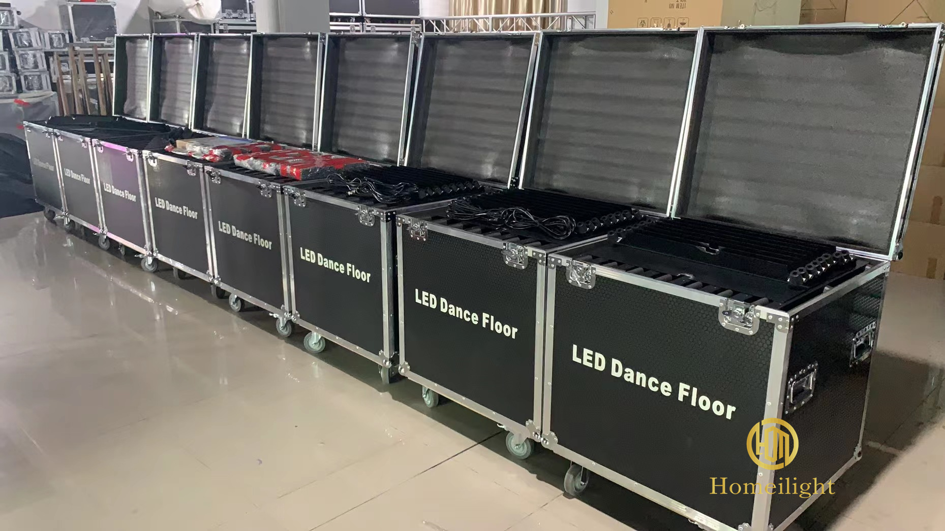 14kg Product Weight LED Starlit Dance Floor Panel for Nightclub Event in Bar Wedding