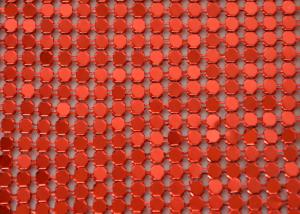 Quality 3mm Waterproof Metal Mesh Cloth Fabric Sequin Building Partition wholesale