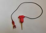 2Hz Single Seismic Geophone , Geophone Seismic Sensor 75mm Spike