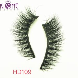 Quality Dramatic Soft Volume 3D Top Lash Mink Eyelashes 0.01~0.15 Mm Thickness wholesale