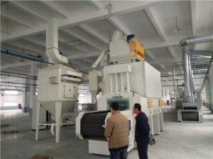 Quality Aluminum Pan Wire Mesh Belt Shot Blasting Equipment Polishing Machine wholesale