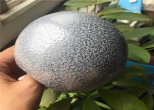Quality Silver Gray Metallic Powder Coat Chemicals Resistance Special Texture Finish wholesale