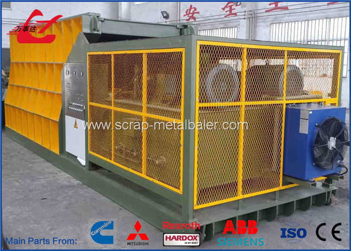 WANSHIDA Scrap Metal Shear Container Type Horizontal Metal Cutting Machine 400 Ton