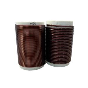 Quality 0.1mm - 2.20mm Enameled Copper Winding Wire Overcoat Polyamide Non Weldable wholesale