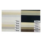 Indoor Black Persiana 100 Blackout Rollers Shades Zebra Blinds Fabric With Cord