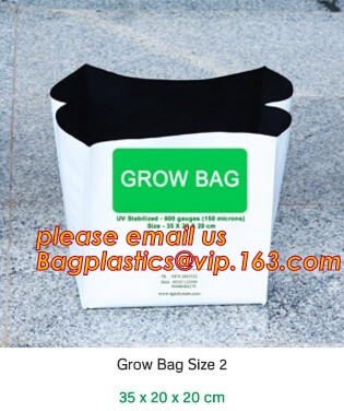 Wholesale Poly Black Square Garden Plastic Baby Flower Plant Nursery Poly Bags for Hydroponics,1gal 2gal 3gal 5gal 7gal