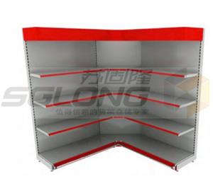 Quality Promotional Corner Wall Mount Supermarket Display Racks Decorative Shelving Units wholesale