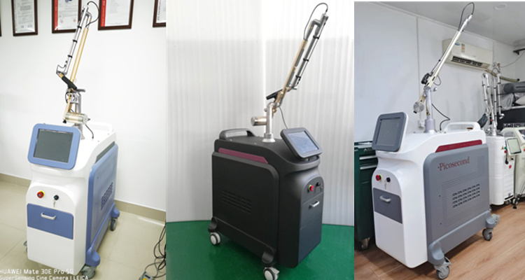 Painless Q Switch Tattoo Removal Machine Professional Tattoo Removal Machine 532nm