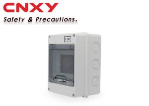 Quality IP65 Grey Electric Fuse Box Surface Mounted Reserved Holes Available wholesale