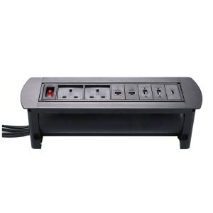 Quality Flip Conference Table Plug Points Desktop Recessed Furniture Power Strip Outlet wholesale