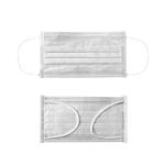 3 Ply Disposable Earloop Face Mask , Comfortable Non Woven Fabric Mask