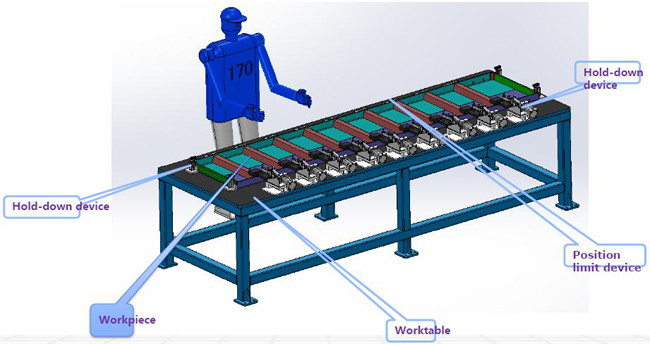 Aluminum Template Welding Robot , Robotic Arm Welding Machine Low Friction