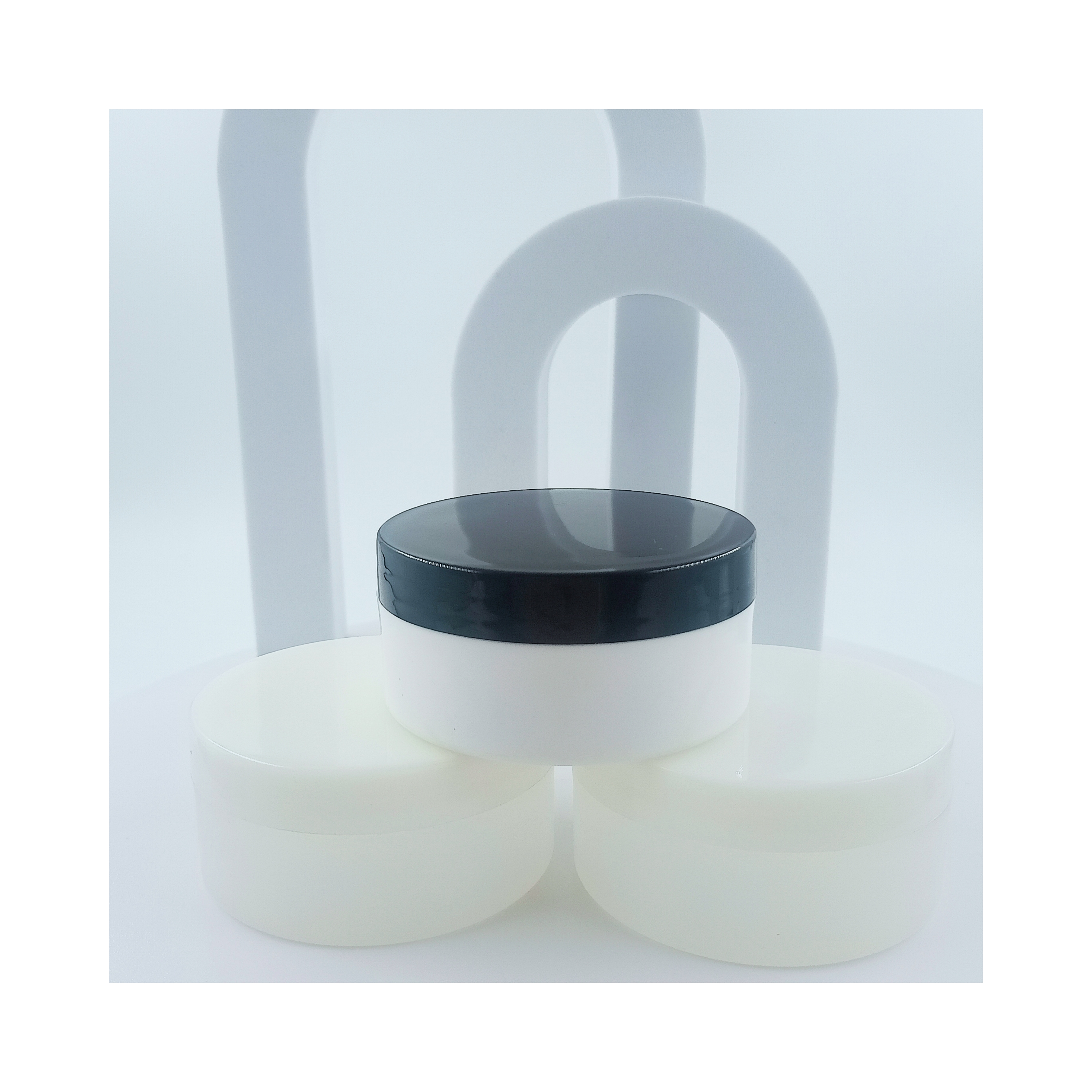 PP Collar Material 30ml 50ml 70ml Cosmetic Packaging Jar for Body Cream Container