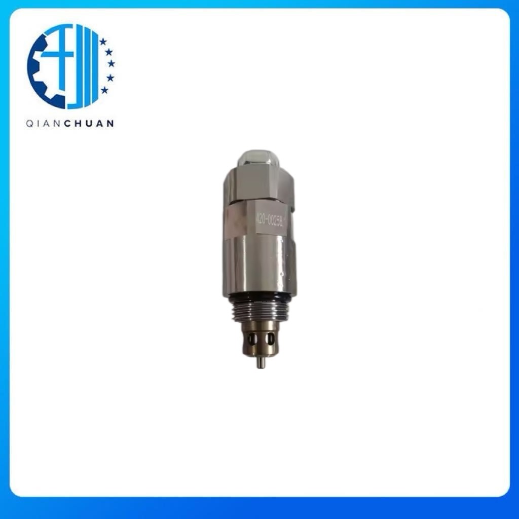 420-00258 K9001805 Dx225 Relief Valve for Daewoo Excavator Spare Parts
