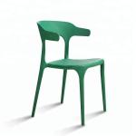 Stackable restaurant mode outdoor plastic chairs