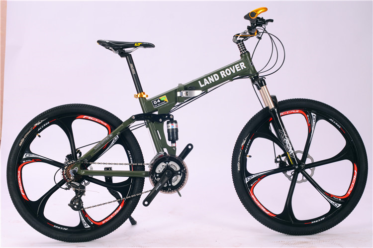 Made in China Shimano hydraulic disc brake 27 speed aluminium alloy folding travel mountain bike
