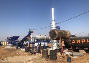 Quality 20tph Bitumen Batch Mix Plant / Small Road Construction Plant Easy To Operate wholesale