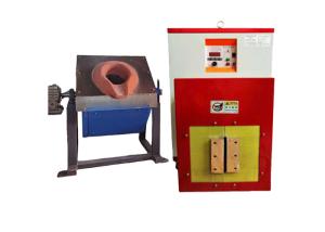 Quality Electric Small Induction Furnace , Induction Heater Melting Metal 950 Degree wholesale