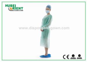 Quality Medical Nonwoven Soft Disposable Hospital Gowns With Knitted Cuff wholesale