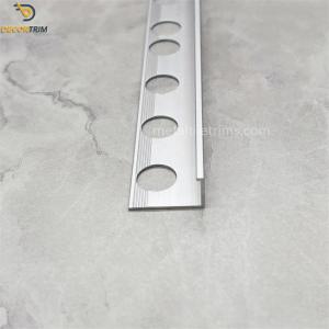Quality 12mm Aluminium Tile Trim Metal Tile Trims Polish Silver Finishing Factory wholesale