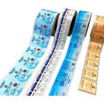 Silver Packaging Hologram Stickers For Id Cards Printing 3d Warranty