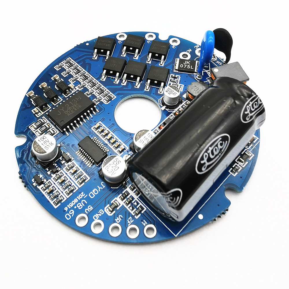 High Voltage JYQD-V8.6 Sensorless Brushless BLDC Driver Board Control