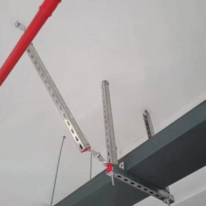 Quality Customizable Anodized Aluminum Seismic Brace For Pipe Protection wholesale
