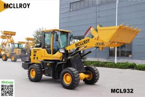 Quality 2 Ton Small Compact Wheel Loaders Front End 58kw 79hp Power wholesale