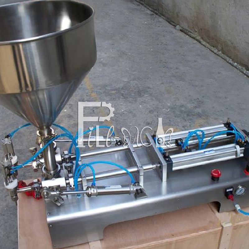 1000ml Semi Auto Pneumatic Liquid Paste Filling Machine