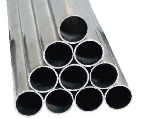 Quality Golden Anodized Aluminium Round Tubing / Dark Bronze Anodized Aluminum Finished Tubing wholesale