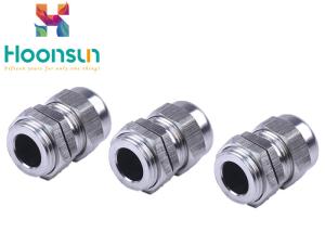 Quality PG11 Waterproof Stainless Steel Cable Gland , Electrical Rubber Seal Ss Cable Gland wholesale