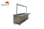 8 Feets 40khz 3000W Ultrasonic Blind Cleaning Machine