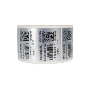 Quality Custom Barcode Label Adhesive Logo Design Car Sticker Printing wholesale