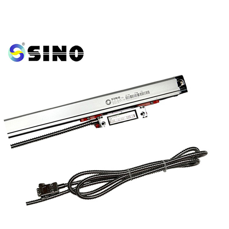 SINO KA600-2000mm DRO Linear Glass Scale With TTL 5um Grating Ruler Encoder For Milling Lathe Grinder