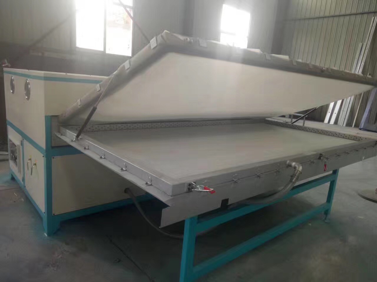 Vacuum press machine Single work table