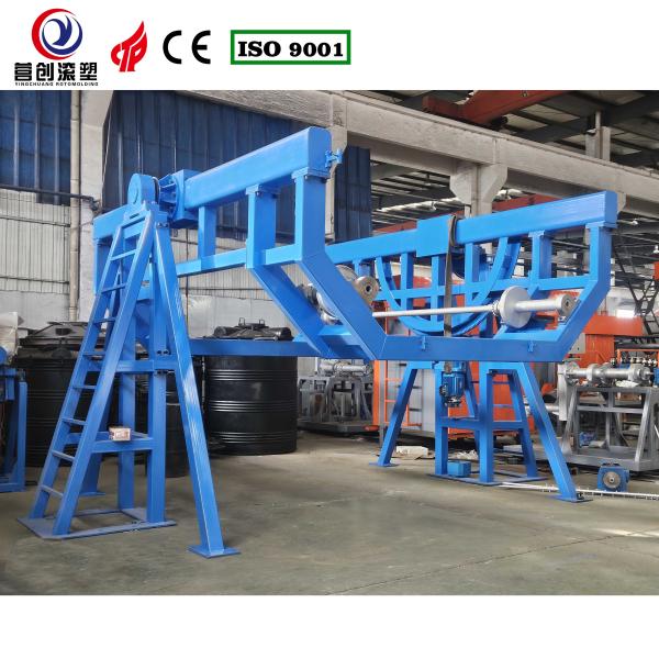 Manufacturing Plant Production Efficiency Rock And Roll Rotomoulding Machines