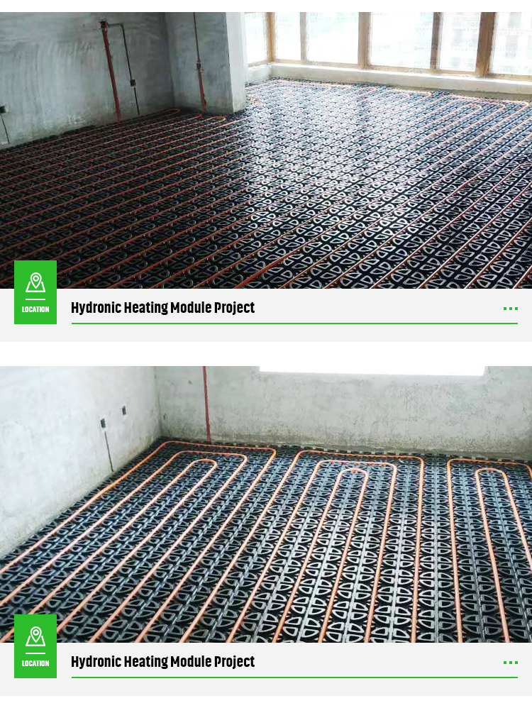 Graphic Design Floor Heating Parts For Water Underfloor Heat System