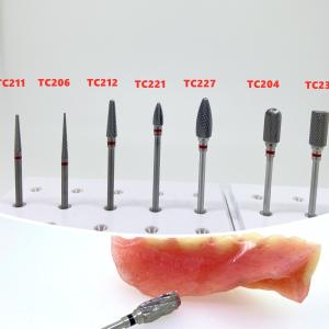 Quality Endurable Sintered Diamond Bur Cross Cut Teeth Tungsten Carbide Burs wholesale