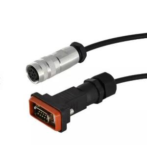 China Waterproof AISG RET Control Cable Connector 8 Pin Female To DB 9 pin Male on sale