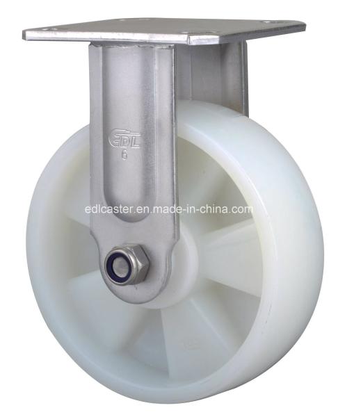 Stainless Steel Rigid Tpa Caster S7106-25 Maximum Load 280kg 6" Wheel Weight