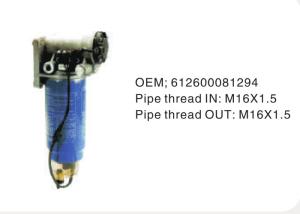 Quality Commercial Hydraulic Tank Filter 612600081294 Pipe Thread IN M16*1.5 wholesale