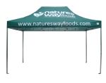 3X4.5 Gazebo Folding Tent UV Protection For Tailgate Parties / Craft Shows